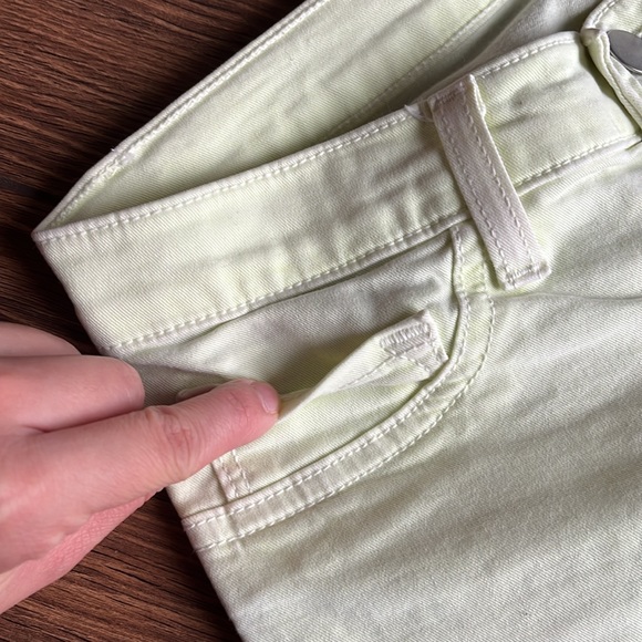 J Brand Mid-Rise Skinny Jeans - Neon Rush - Picture 9 of 14